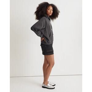 Terry Relaxed Raglan-Sleeve Sweatshirt